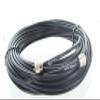 MPD Digital I RG8X Coax Cable I UHF PL259 Male to UHF PL259 Male Connector I 50 Omh I RF, CB & AIS Mini-8, Jumper I Made in the USA I Black, 85 FT view 2