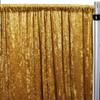 Your Chair Covers - Velvet 8 ft x 60 Inch Drape with 4 Inch Pocket - Gold view 2