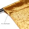 Your Chair Covers - Velvet 8 ft x 60 Inch Drape with 4 Inch Pocket - Gold view 3