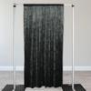 Your Chair Covers - Velvet 8 ft x 60 Inch Drape with 4 Inch Pocket - Black view 1