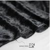 Your Chair Covers - Velvet 8 ft x 60 Inch Drape with 4 Inch Pocket - Black view 4