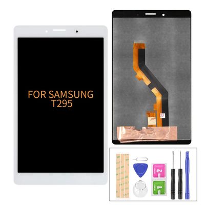 A-MIND for Samsung Galaxy Tab A 8.0 2019 T295 4G LTE SM-T295 (Not for T290) LCD Display Touch Screen Assembly Replacement Parts, Front Panel & LCD Screen Repair,with Free Tool Set (White)