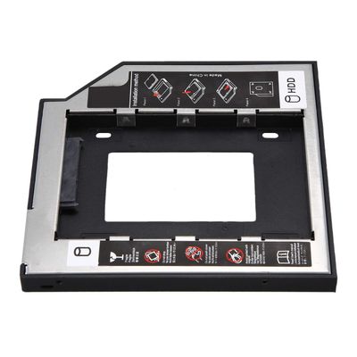 RETYLY Universal Sata 2Nd HDD Ssd Hard Drive 9.5Mm for Cd/DVD- Optical for HDD Sataii Bracket