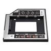 RETYLY Universal Sata 2Nd HDD Ssd Hard Drive 9.5Mm for Cd/DVD- Optical for HDD Sataii Bracket view 1