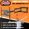Physix 2120 Long arm TV Wall Mount for 32-75 inch Screens | Extra Long Extension up to 47 inch | Heavy-Duty TV Mount Holds up to 77 lbs | Full-Motion, swivels up to 180 | Max. VESA 400x400 view 2