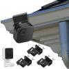 3Pack Gutter Mount for Blink Outdoor 4 (4th Gen) / (3rd Gen), with Outlet Wall Mount for Blink Sync Module 2, Perfect Vision for Your Surveillance Camera - Black view 1