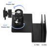 3Pack Gutter Mount for Blink Outdoor 4 (4th Gen) / (3rd Gen), with Outlet Wall Mount for Blink Sync Module 2, Perfect Vision for Your Surveillance Camera - Black view 3