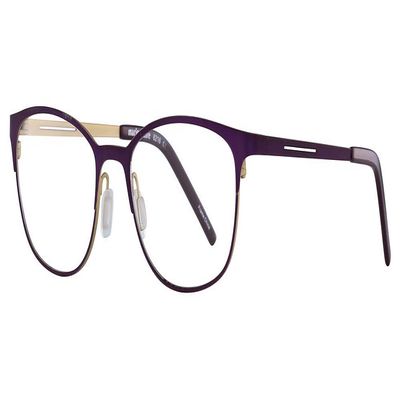 Marie Claire MC6216 Blue Light Filter Reading Eyeglasses Purple/Gold 51mm +4.00