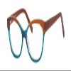 marie claire MC6215 Bluelight Filter Readers Brown/Turquoise/Blue/Green 55mm+0.75 view 1