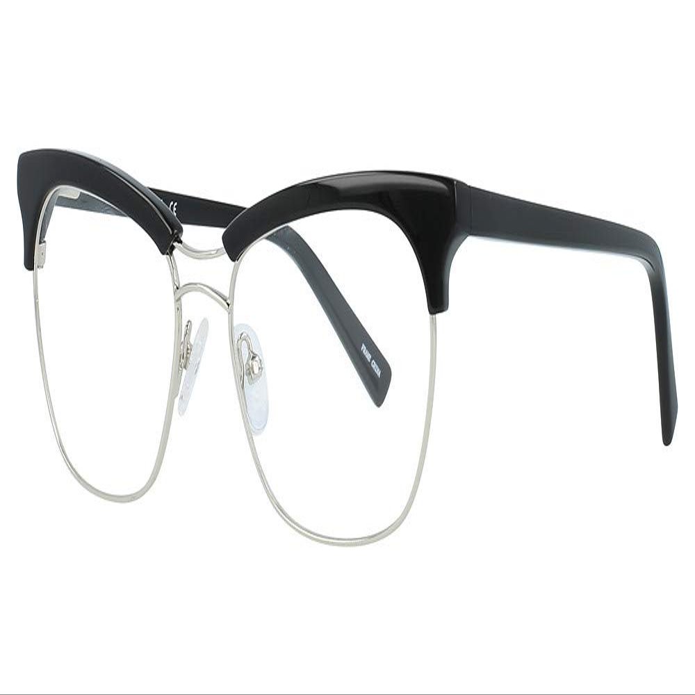 marie claire MC6251 Silver Black Blue Light Filtering Reading Glasses 53mm +1.50