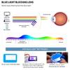 Marie Claire MC6251 Silver Black Blue Light Filtering Reading Glasses 53mm +2.50 view 2