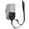 Perris Leathers Ltd. - Arabian Silver - 2-Inch Wide Camera Straps for Photographers with Floral Embroidery, Leather Camera Strap Ends, Adjustable Length for Neck & Shoulder Use view 1