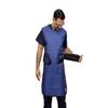 ATTENUTECH Apron Frontal, Flexiback, .50mm Pb LE, Lightweight, Outside: Royal Blue Ripstop, Inside: Black, Binding: Black (Small) view 4
