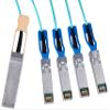 TRANSUTON 100G QSFP28 to SFP28 Breakout Active Optical Cable (10M/33ft) | 100GBASE-AOC QSFP28 to 4x25G SFP28 Ethernet AOC Cables | 100GB Ethernet Breakout Fiber Optic Cable view 3