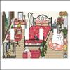 Beautiful Bedroom Relax 4 Toggle Electrical Switch Wall Plate (8.38 x 4.69in) view 1