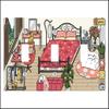 Beautiful Bedroom Relax 3 Toggle Electrical Switch Wall Plate (6.56 x 4.69in) view 1