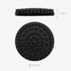 kwmobile Turntable Isolation Feet - Pack of 4 Silicone Anti-Vibration Isolator Pads for Audio Equipment HiFi System Speakers Record Player view 4
