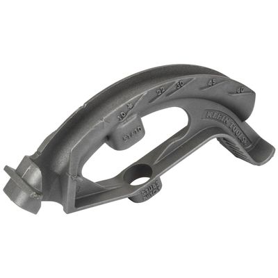 Klein Tools 51610 Iron Conduit Bender Head, Made in USA, for 1-Inch EMT or 3/4-Inch Rigid IMC, use with Klein Tools Angle Setter (Cat. No. 51613)