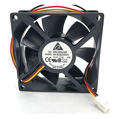 Delta 8CM AFB0824SH-F00 8025 24V 0.33A 3wire Inverter Cooling Fan