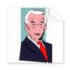 American USA President Serious Shocked Cleaning Cloth Phone Screen Glasses Cleaner 5pcs view 1