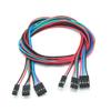 10PCS Jumper Wires, Male-Female Multicolored Ribbon Cables Jumper Wire Breadboard Jumper Wires 2Pin Connectors view 1