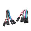 10PCS Jumper Wires, Male-Female Multicolored Ribbon Cables Jumper Wire Breadboard Jumper Wires 2Pin Connectors view 3