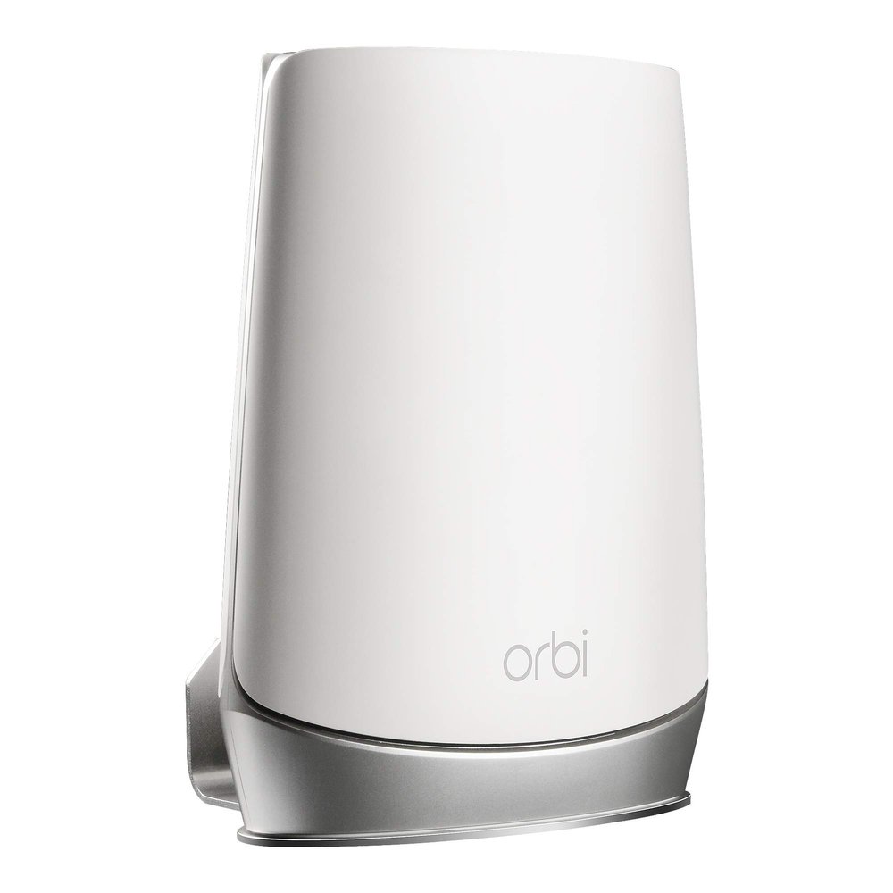 PETIMETI Wall Mount for Netgbear Orbi WiFi 6 Router with Sturdy Metal Stand Compatible Orbi WiFi 6 Router RBK753 RBK852 RBK853 RBS750 RBK752 RBK850 RBS750 RBS751(1 Pack)