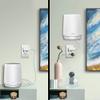 PETIMETI Wall Mount for Netgbear Orbi WiFi 6 Router with Sturdy Metal Stand Compatible Orbi WiFi 6 Router RBK753 RBK852 RBK853 RBS750 RBK752 RBK850 RBS750 RBS751(1 Pack) view 2