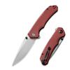 CIVIVI C2102B Brazen Burgundy G10 Handle view 1