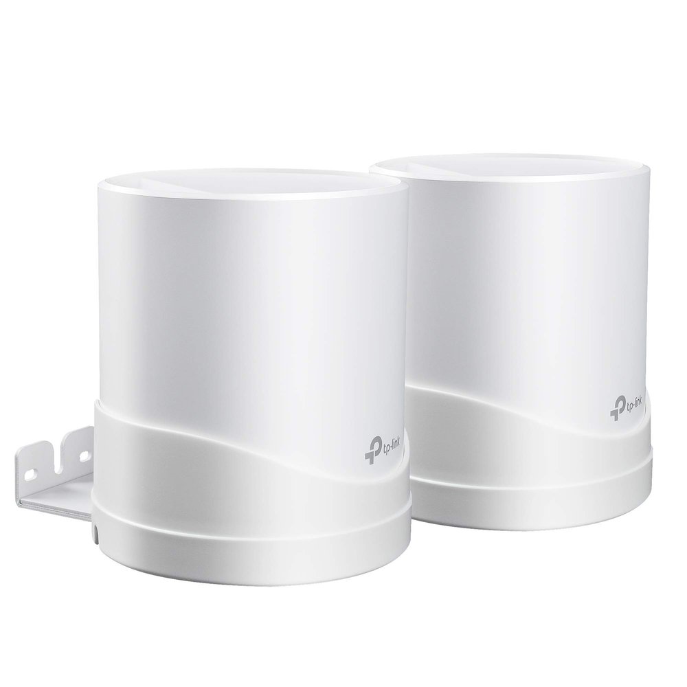PETIMETI Wall Mount Bracket for Deco X55, X55 Pro, X20, X50, X60 Mesh WiFi System2 Pack