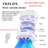 TRZLIFE Desk Vacuum Cleaner, Rechargeable and Durable Mini Desktop Vacuum with Bonus Accessories Desk Cleaner Sucks Tiny Items and Crumbs from Desktop Drawer Countertop Ideal as a Valentine's Day gift view 4