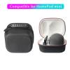 Travel Hard Carrying Case, Carrying Case Compatible for HomePod mini Smart Speaker Travel Hard Carrying Case Shockproof Protective Case, Black view 4