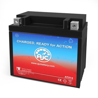 AJC Battery Compatible with Arctic Cat Firecat 700 698CC Snowmobile Battery (2004-2006)