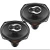 HERTZ pkg SX690 Neo 6"x9" 260W SPL 3-Way Tweeters Coaxial Speakers with Grills view 2