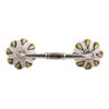 Indian Shelf 6" Ceramic Door Handles for Drawer, Dresser & Cabinet- 4 Piece view 1