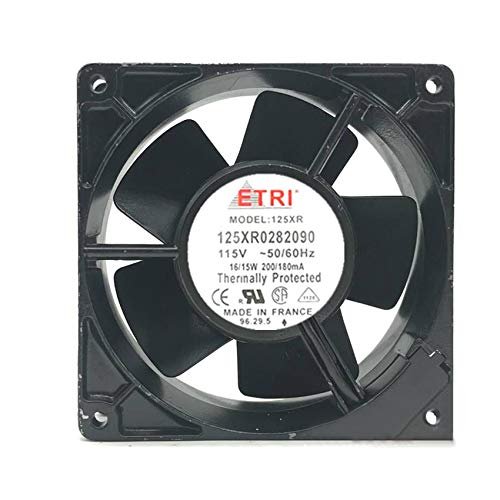 Original 125XR0282090 115V 16/15W 12038 Aluminum Frame High Temperature Fan