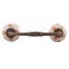 Indian Shelf 8" Mustard Door Handles for Cabinet & Drawer, 4 Pieces view 1