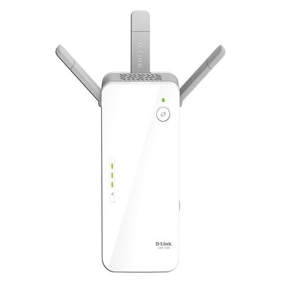 D-Link WiFi Range Extender, AC1750 Plug in Wall Booster, Dual Band Gigabit Wireless Repeater and Smart Signal Indicator (DAP-1720) (Renewed)