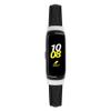 Jennyfly Compatible with Samsung Galaxy fit SM-R370 Strap, Fashion Women Slim Strap Adjustable 5.5-8.1 inch Leather Wristband with Metal Buckle - Black view 3