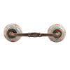 Indian Shelf 6" Ceramic Door Handles for Drawer Cabinet Dresser-4 Pieces view 1