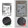 Hard Drive Tray Caddy 2.5 SSD Caddy G176J 0G176J Hard Drive Bracket Compatible with Dell PowerEdge 14/13/12th Generation T440 T640 R730 R730XD R630 T630 T430 R830 R930 R720 R820 R920, 10 Pack view 3