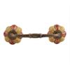 Indian Shelf 8" Ceramic Door Handles for Cabinet, Drawer & Dresser 2 Pieces view 1