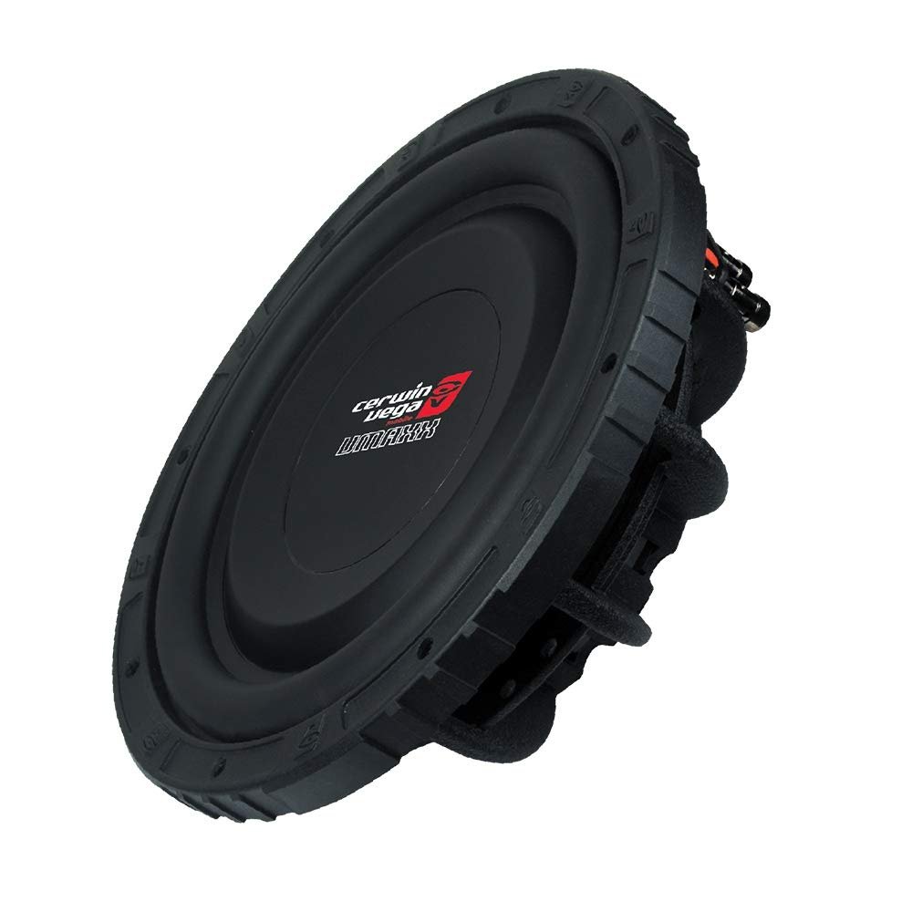 Cerwin Vega VMAXX Shallow Series 12" 400W RMS High-Performance Dual 4-Ohm Car Audio Subwoofer by Cerwin Vega: Enhanced Cooling, Superior Sound Quality & Easy Installation VMAXS124