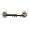 Indian Shelf 4 Pieces Ceramic Door Handles for Drawer Cabinet Dresser 5.5" view 1