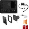 Wet Sounds WS-MC-20 2-Zone Media Center with WS-G2-NEMA-20 NMEA Adapter for MC-20 and WS-MC-20-FMK Flush Mount Kit for MC-20 view 1