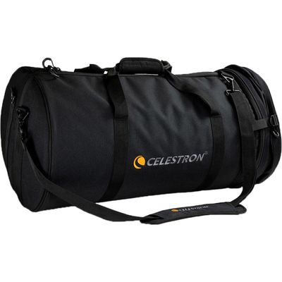 Celestron 94027 Telescope Bag for 11 Schmidt Cassegrain and EdgeHD Optical Tubes Water-Resistant and Durable Carry Case with Protective Walls, Accessory Pocket and Padded Strap, Black