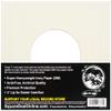 (1000) 7" 45rpm Ivory Vinyl Record Inner Sleeves - Archival Quality, Super Heavyweight 29# Paper with Hole - 07IWIV view 2