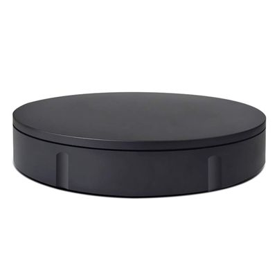 LINGOSHUN 360 Rotating Display Stand,Professional Photography Electric Motorized Rotating Turntable,Easy to Display Model Jade Jewelry/Black / 22CM Load 50KG