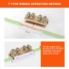 Copper Junction Terminal Splitter Distribution Block Connector Box for Ceiling Light, Switch, Electric Meter Wiring (ZK-T1) view 3