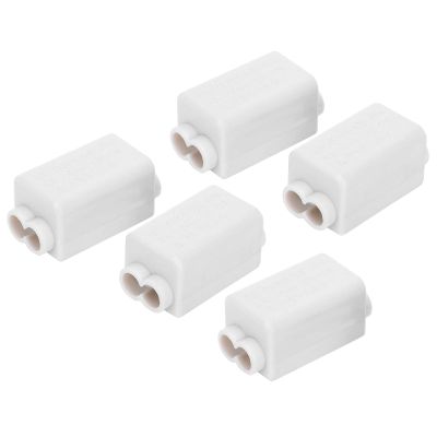 Copper Junction Connector Box for Ceiling Light Wiring, Terminal Distribution Block with 5pcs Splitter Adapter for Switch and Electric Meter Wiring
